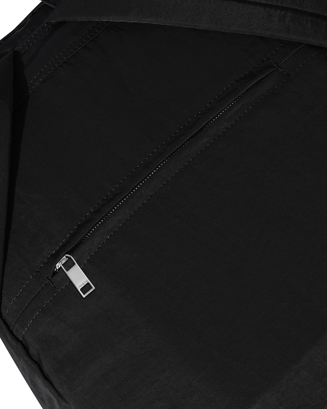 Stand Oil Tied Backpack — Black