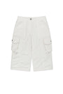 Matin Kim Crinkle Capri Pants — White
