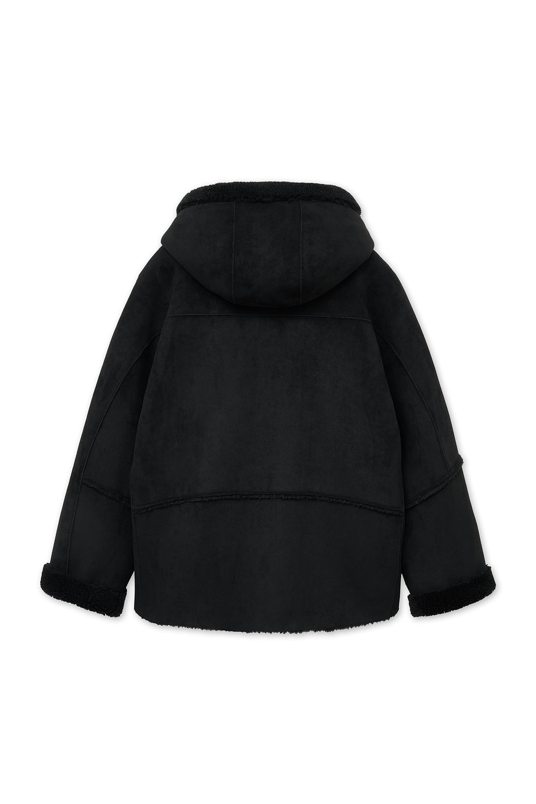 Matin Kim Reversible Hoody Mustang — Black