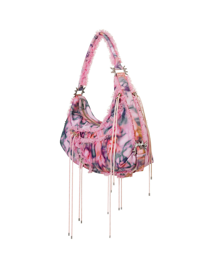 Stand Oil Star Mushy Bag — Pink Barbed Floral