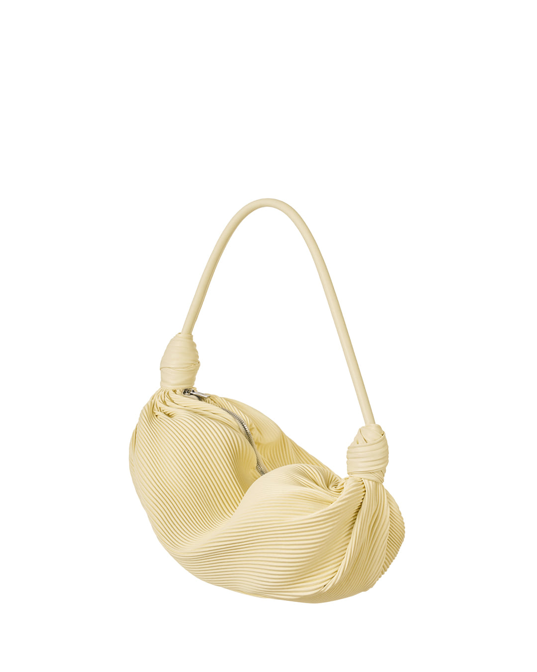 Stand Oil Wave Knot Crossbody Bag — Butter