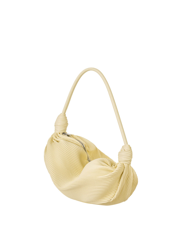 Stand Oil Wave Knot Crossbody Bag — Butter