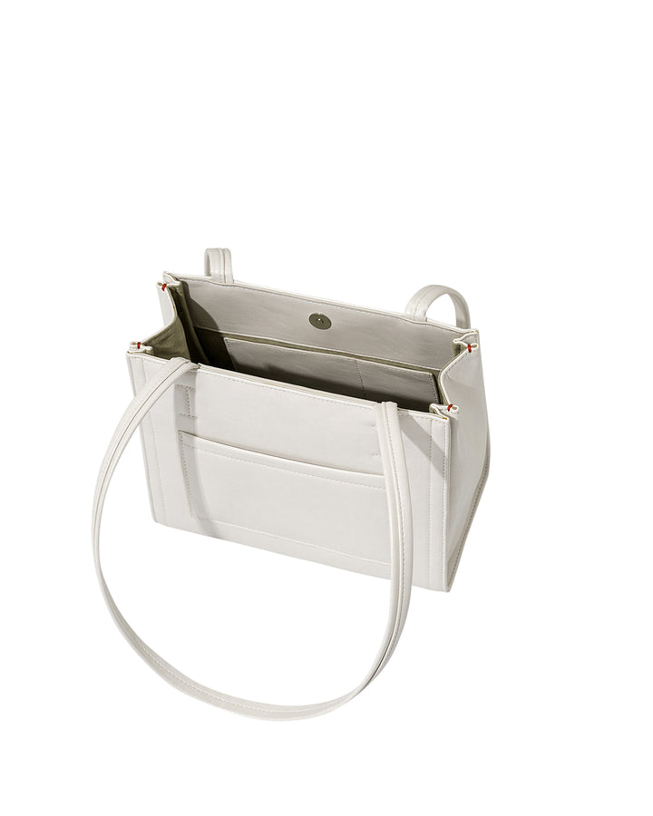 Stand Oil Oblong Mini Bag — Cream