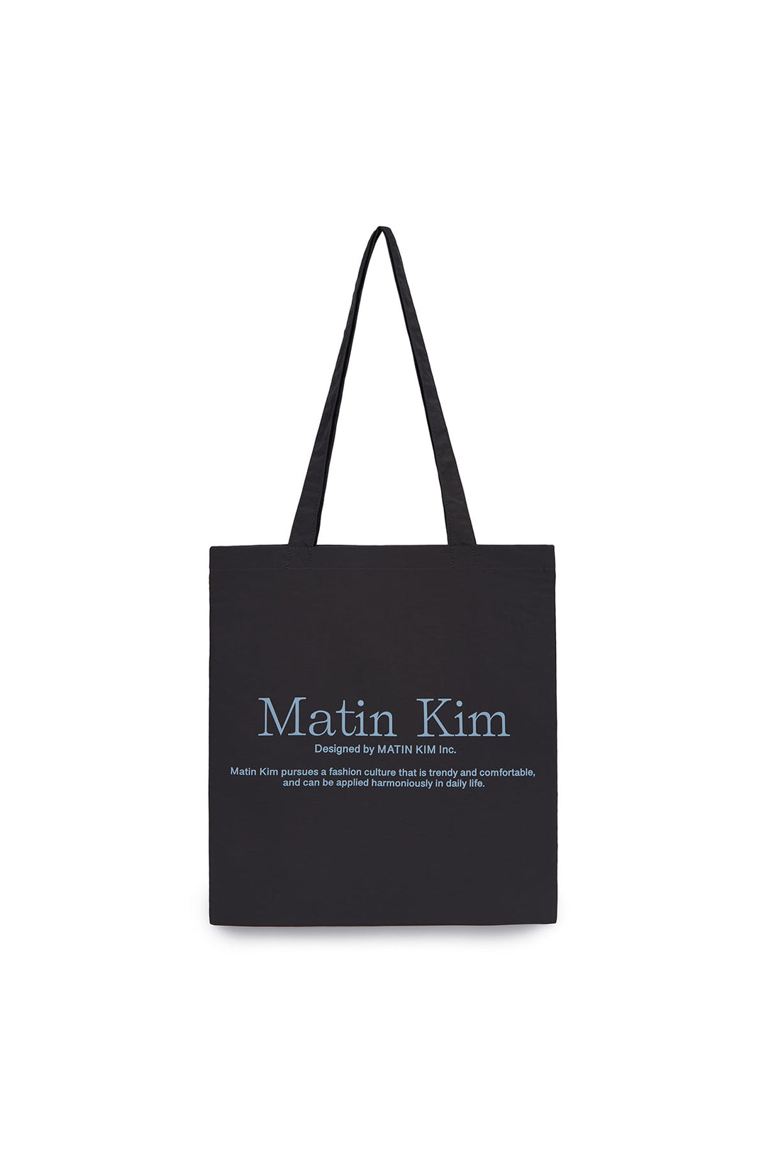 Matin Kim Palette Nylon Eco Bag — Charcoal