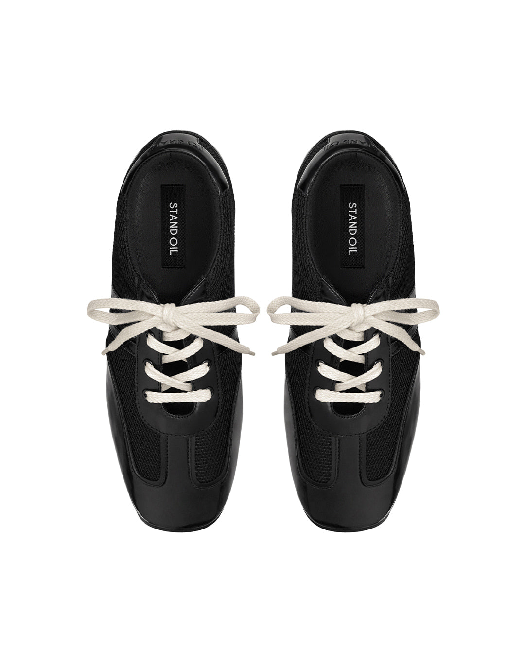 Stand Oil Morrow Square Sneakers — Black