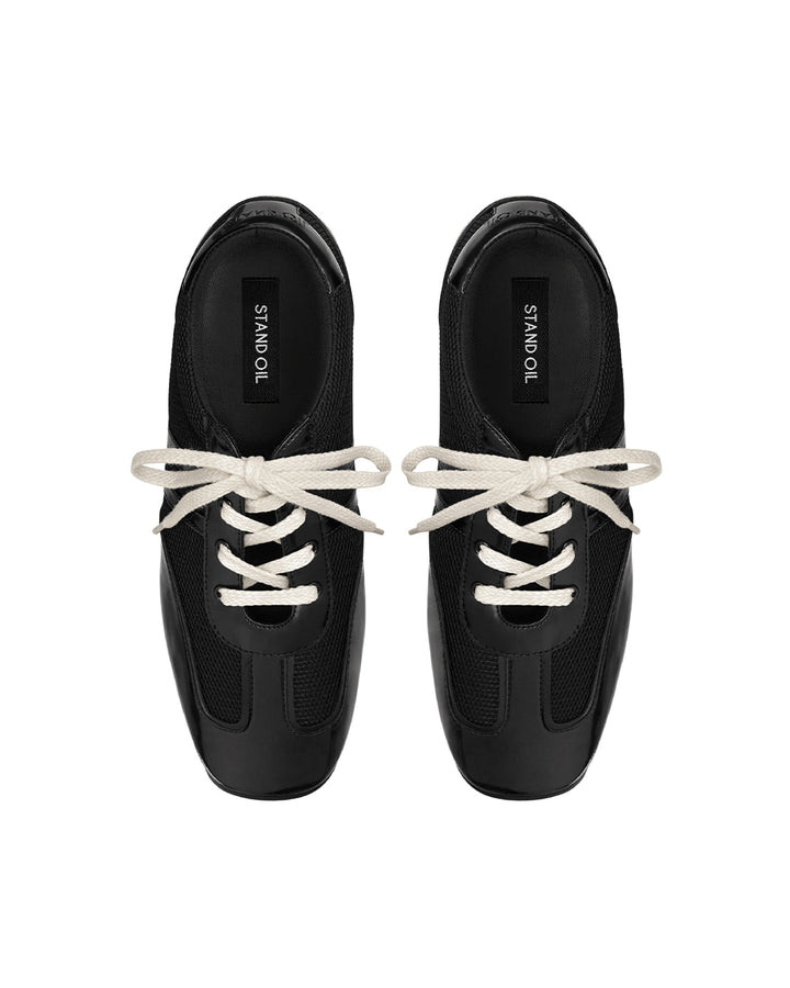 Stand Oil Morrow Square Sneakers — Black
