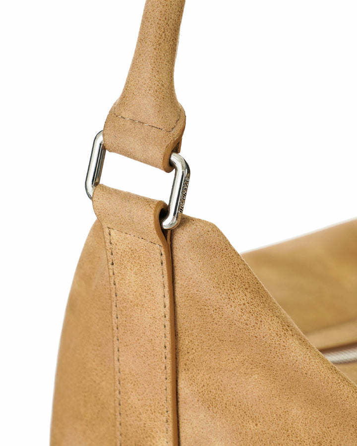 Stand Oil Mushy Bag — Nubuck Slouch Tote — Camel