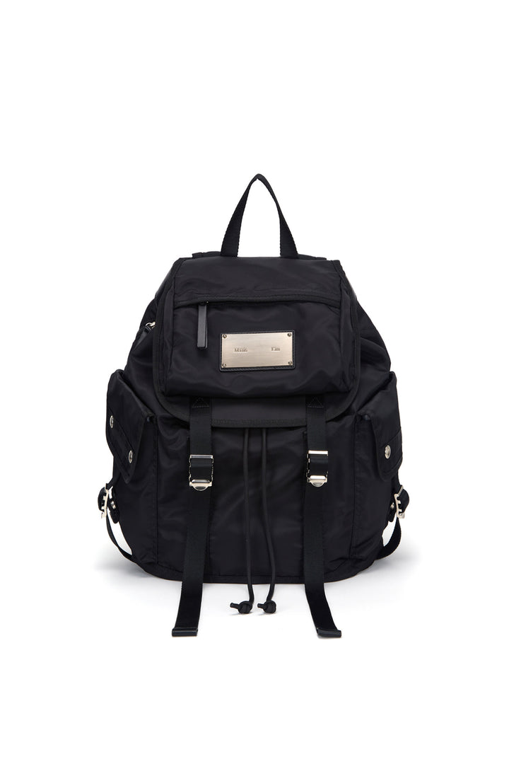 Matin Kim Pocket Utility Large Backpack — Black