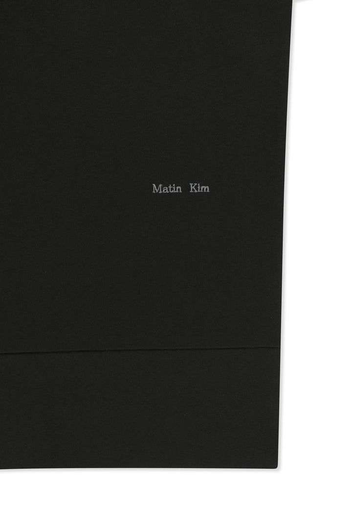 Matin Kim Hem Tie Detail Sleeveless Top — Black