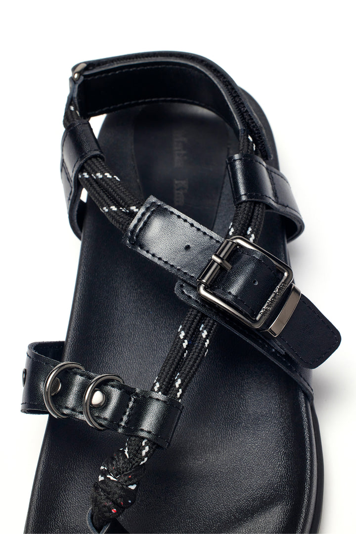 Matin Kim String Flip Flop Sandal — Black