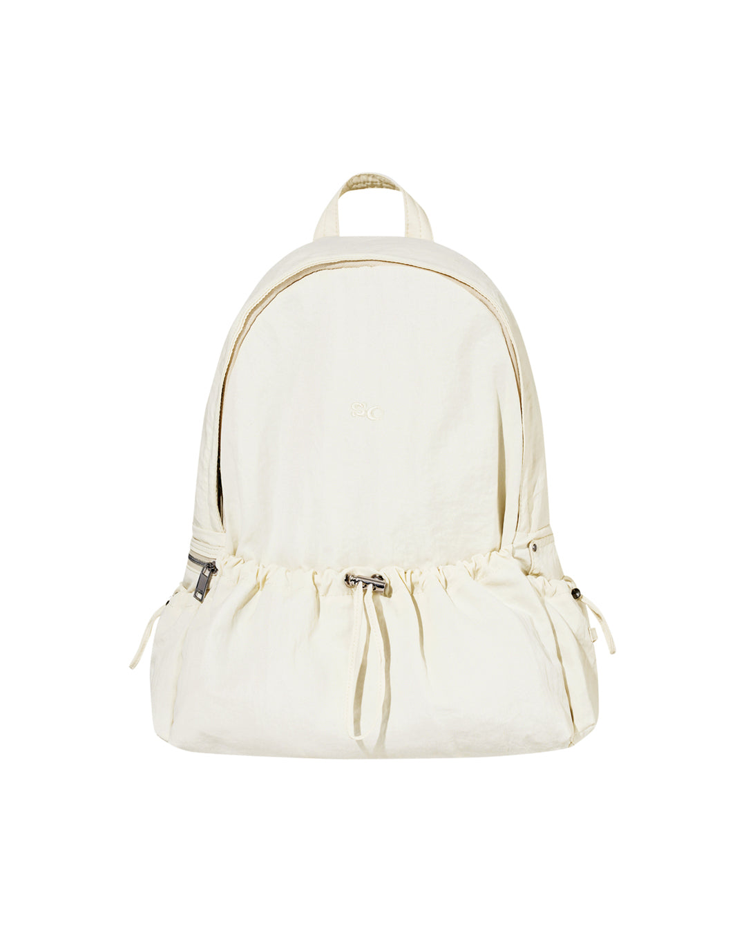 Stand Oil Tied Backpack — Cream