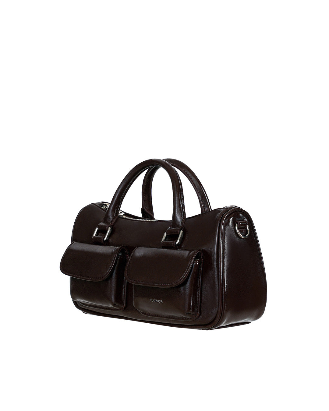 Stand Oil Chubby Half Bag — Maroon