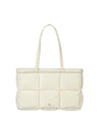 Stand Oil Bubble Bag — Padded Oblong Crossbody — Cream