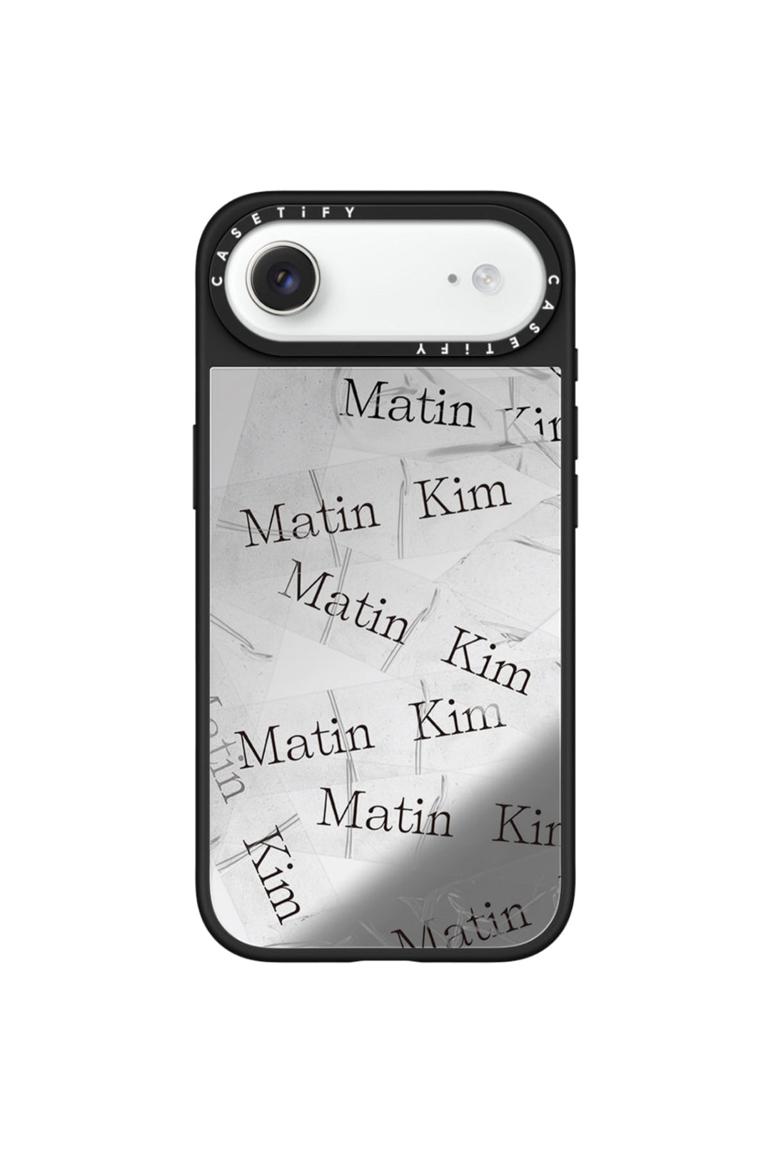 Matin Kim x Casetify Tape Case — Silver