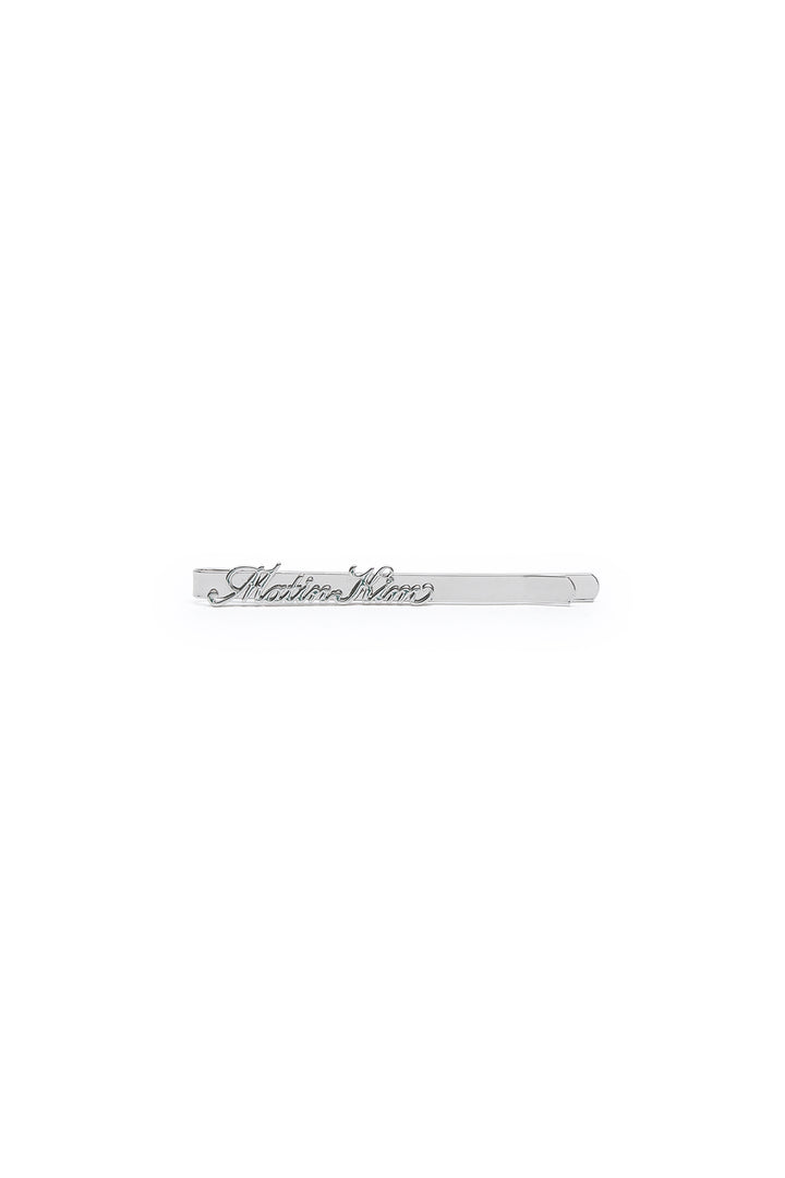 Matin Kim Logo Bobby Pin Set — Silver