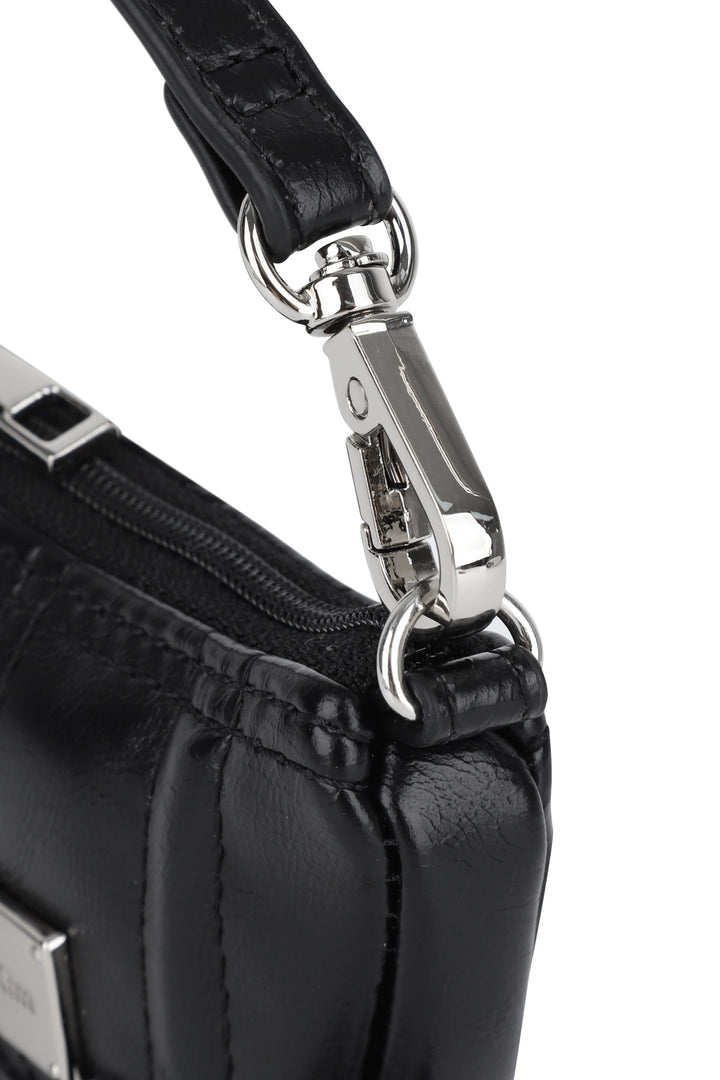 Matin Kim Half Shirring Ribbon Charm — Black