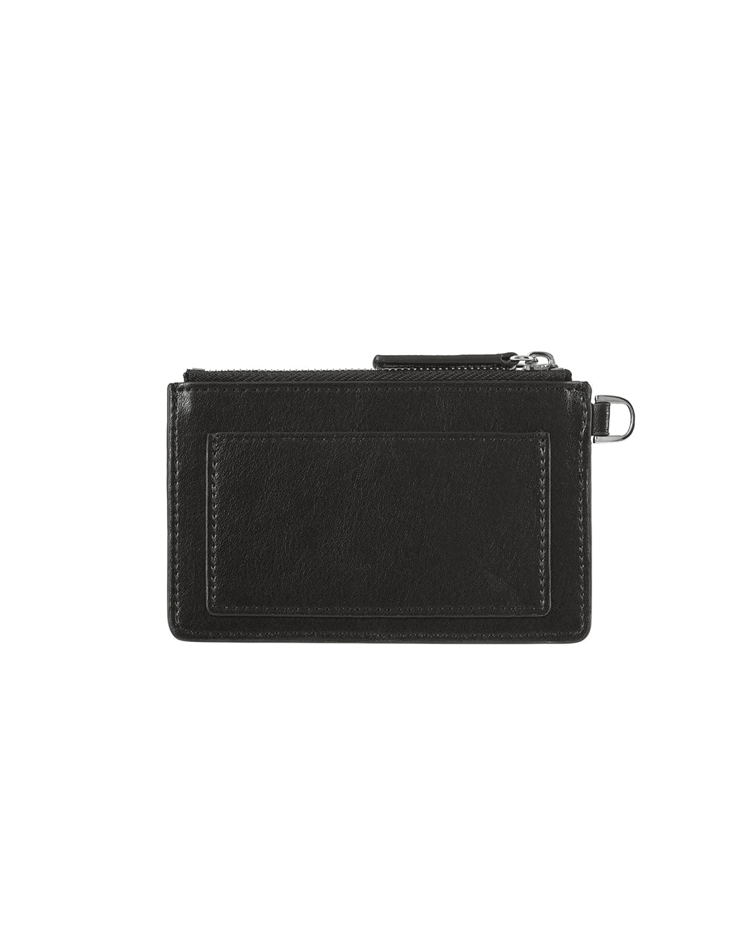 Stand Oil Chubby Zipper Wallet — Black