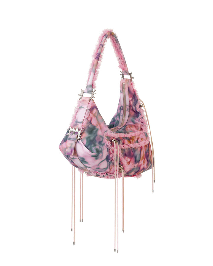 Stand Oil Star Mushy Bag — Pink Barbed Floral