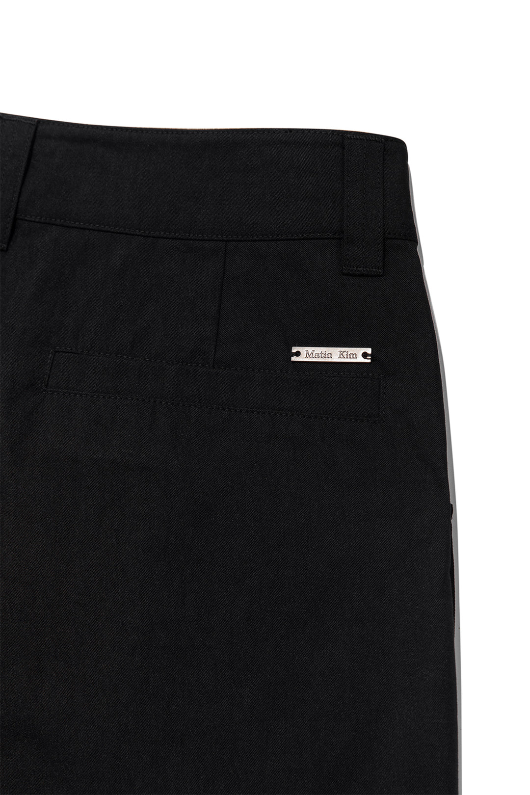 Matin Kim Big Pocket Volume Shorts — Black