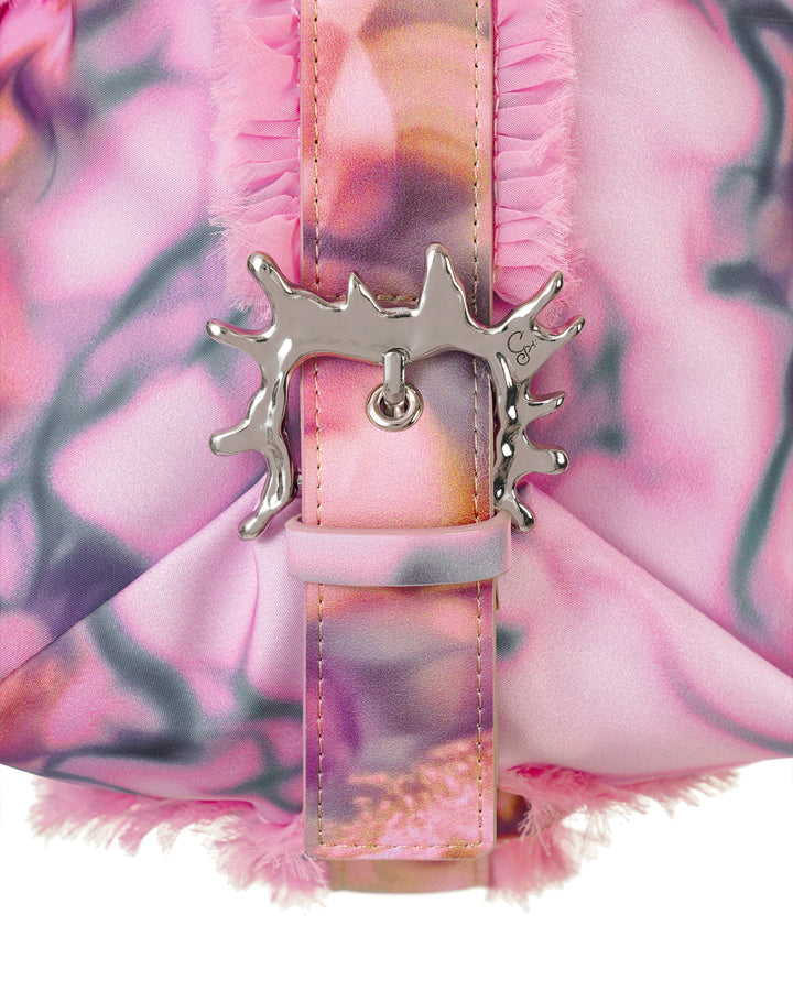 Stand Oil Star Mushy Bag — Pink Barbed Floral