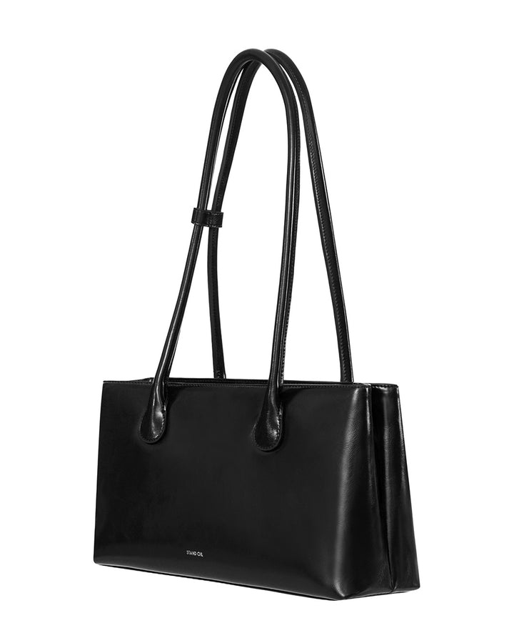 Stand Oil Square Low Bag — Black