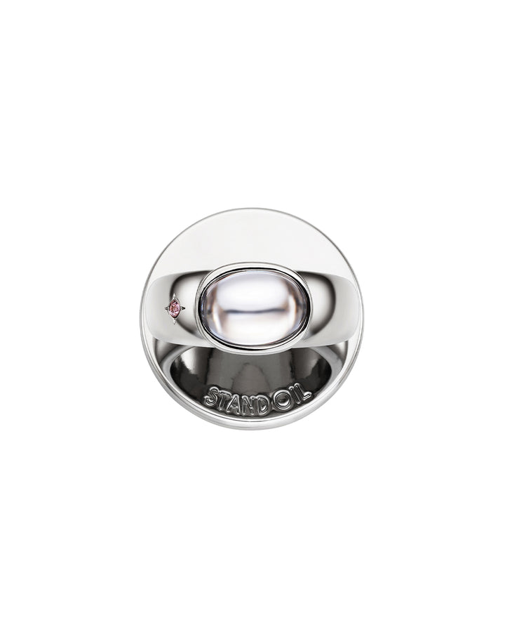 Stand Oil Bonbon Gripring — Candy-Inspired Bag Charm — Silver