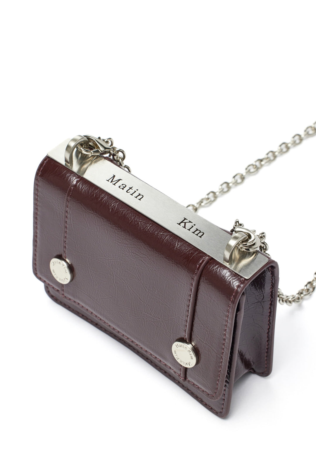 Matin Kim Pocketpack Mini Bag — Burgundy
