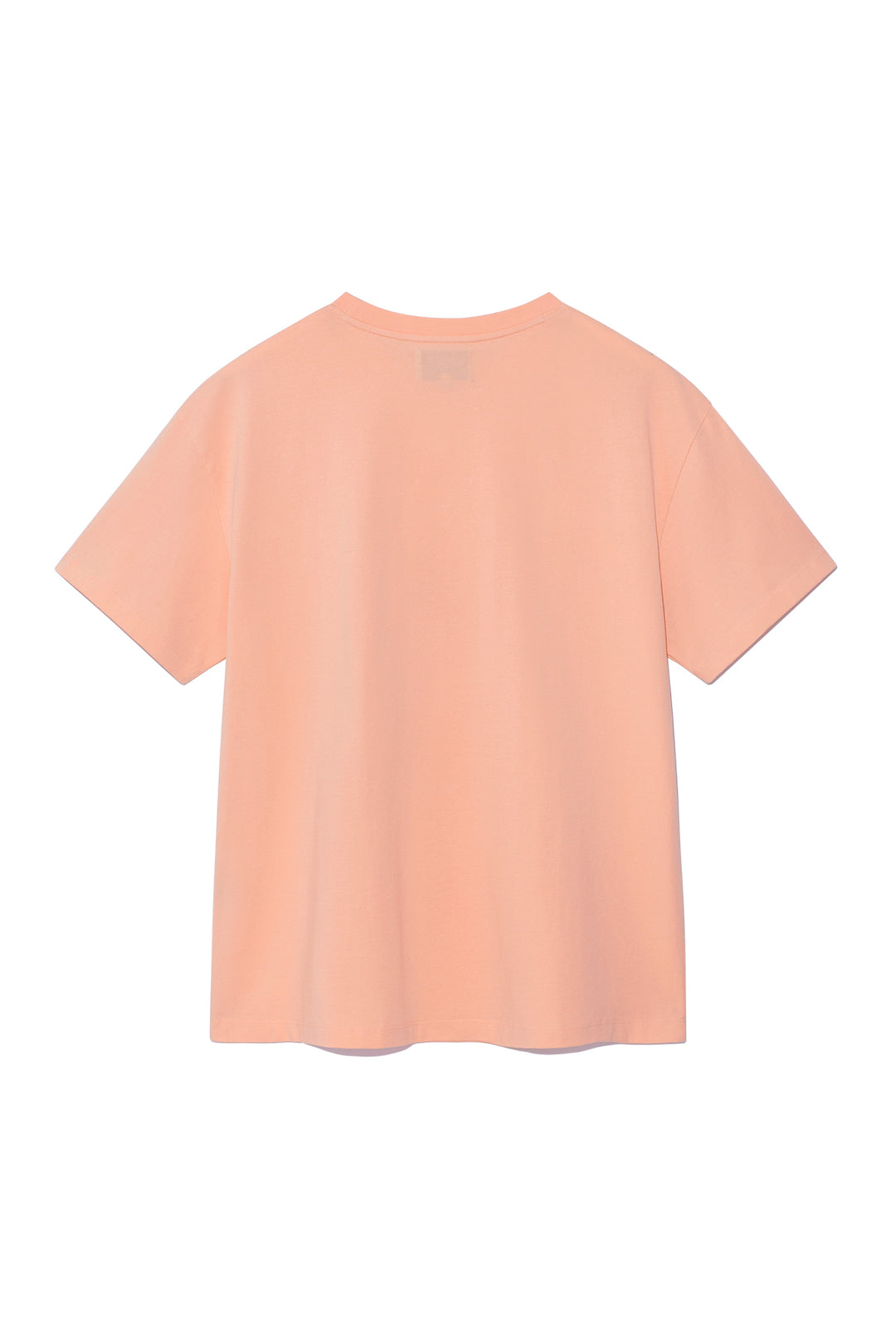 Matin Kim Pairing Logo Printing Top Peach