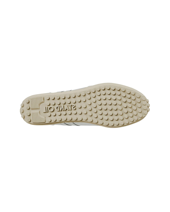 Stand Oil Strap Mary Jane Sneaker — Silver