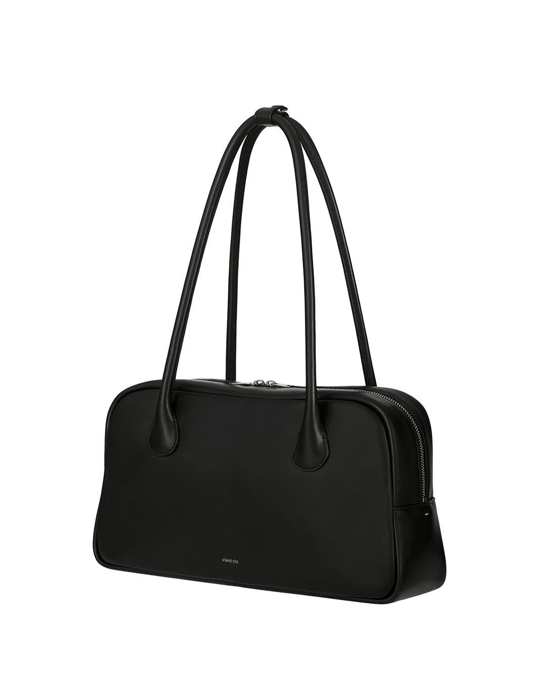 Stand Oil Momo Bag Large — Boston Shoulder — Black