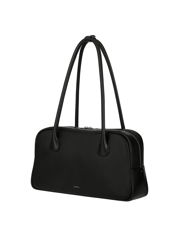 Stand Oil Momo Bag Large — Boston Shoulder — Black