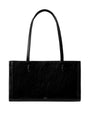 Stand Oil Oblong Bag — Structured Shoulder — Black