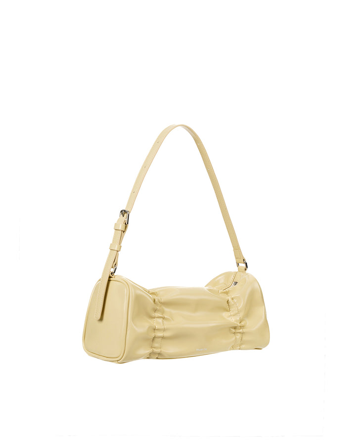 Stand Oil Pleats Bag — Glossy Tote — Butter