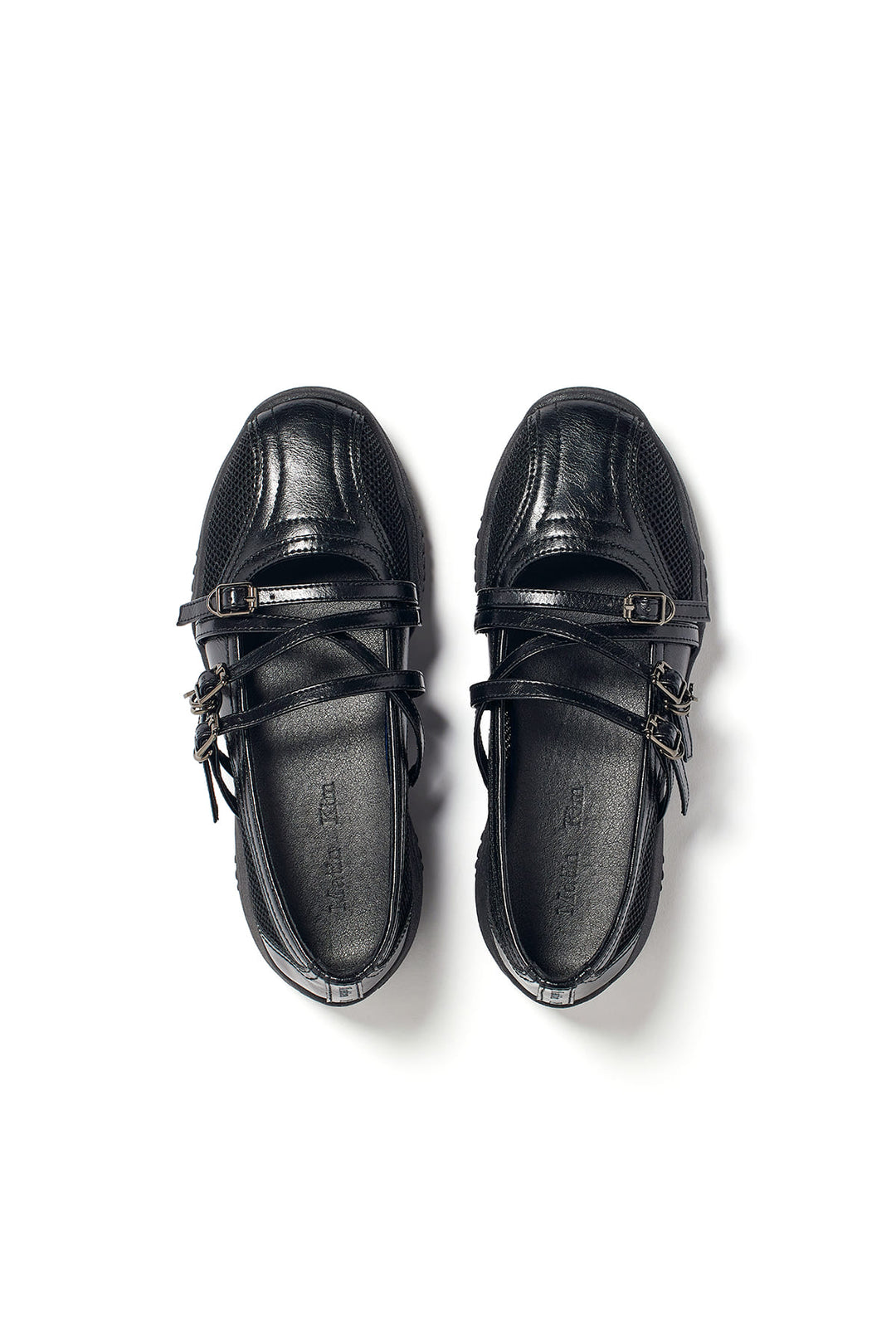 Matin Kim Mesh Mary Jane Sneaker — Black
