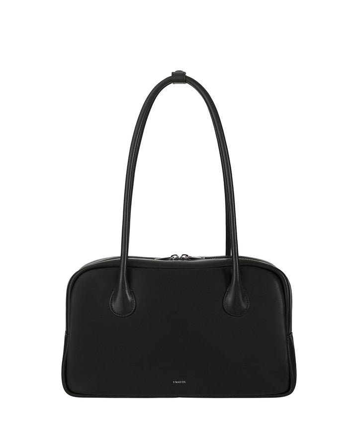Stand Oil Momo Bag Large — Boston Shoulder — Black