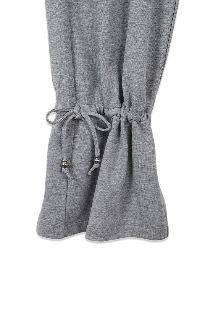 Matin Kim String Detail Sweatpants — Gray