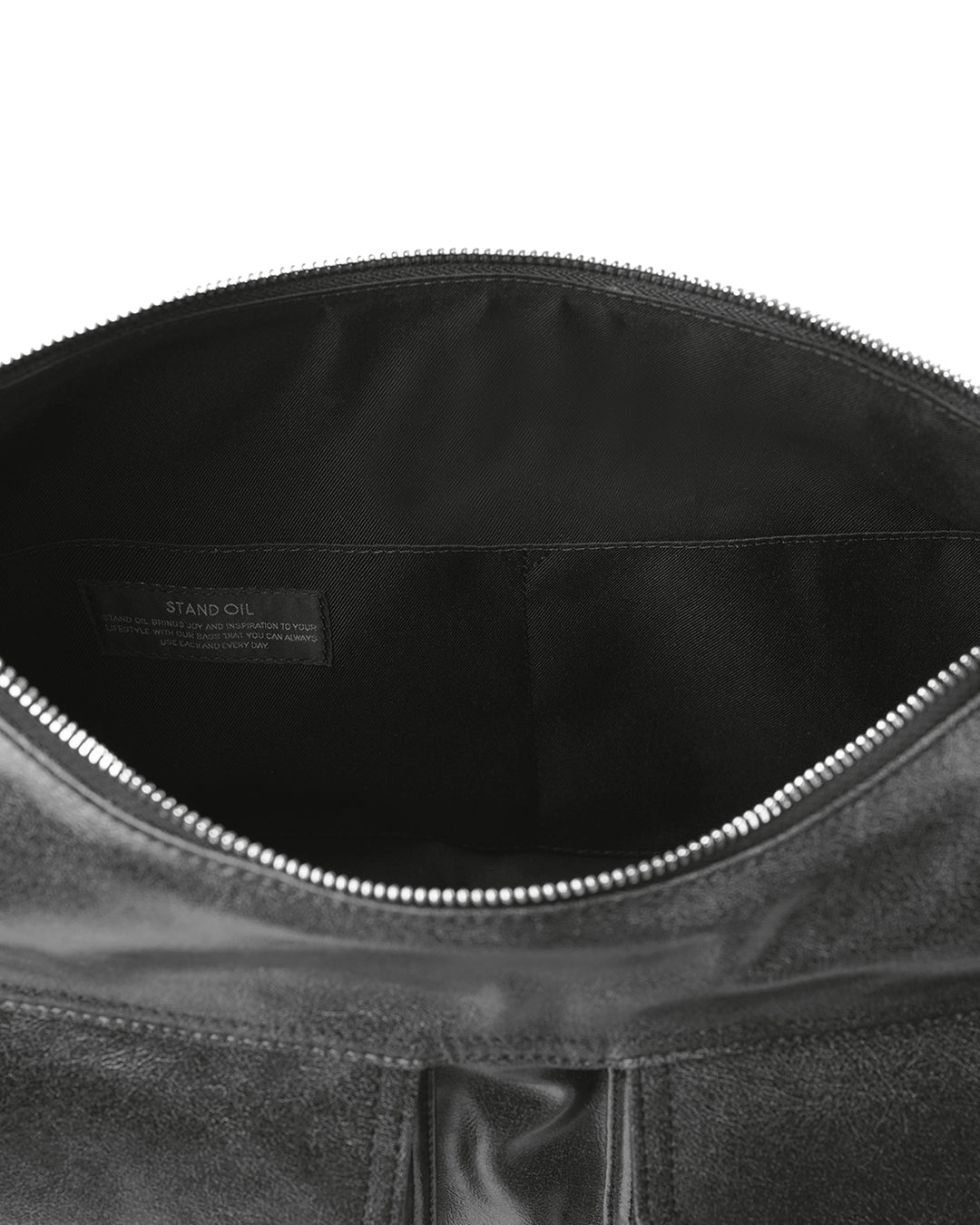 Stand Oil Joey Bag — Structured Crossbody — Black