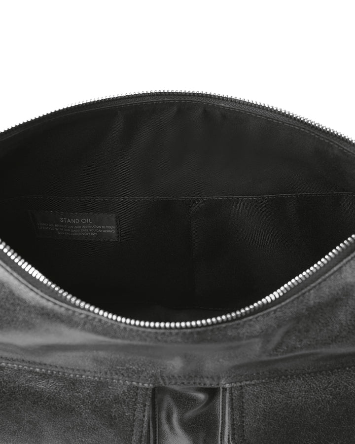 Stand Oil Joey Bag — Structured Crossbody — Black