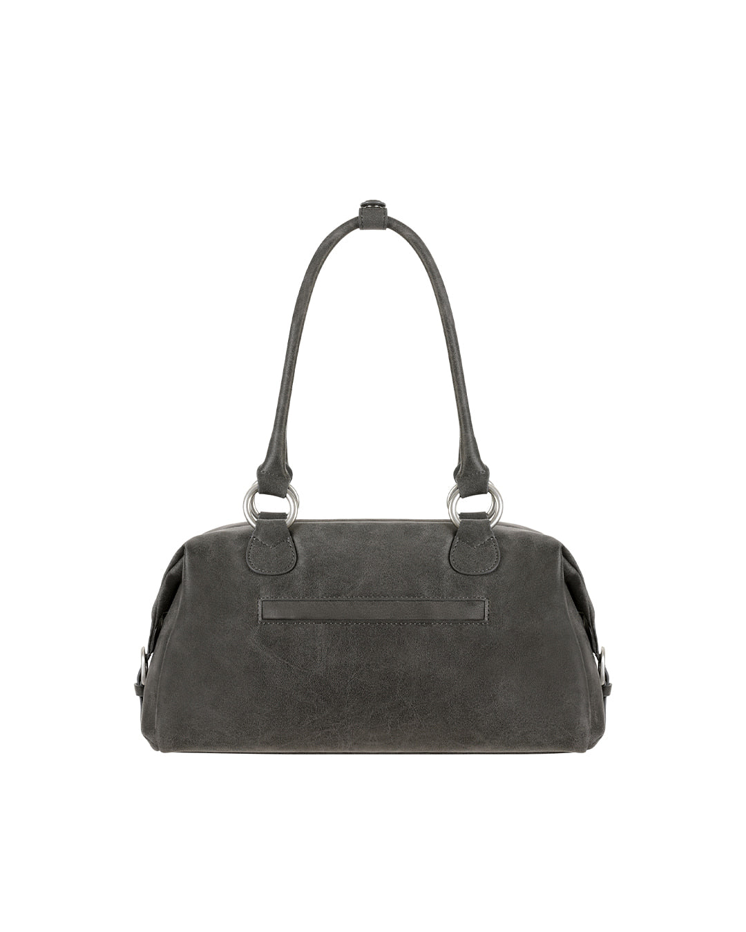 Stand Oil Zuni Bag — Washed Leather Crossbody — Gray