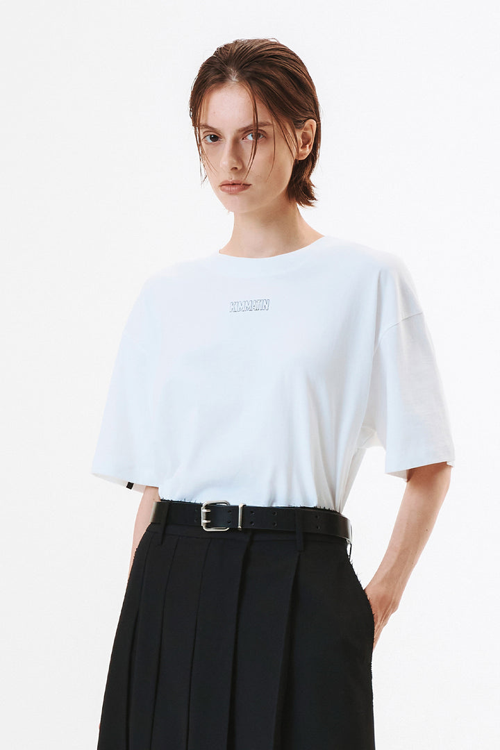 KIMMATIN Unbalance Pleats Pants — Black