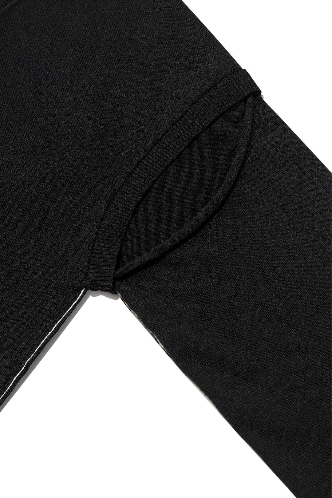 Matin Kim Slit Detail Button Cardigan — Black