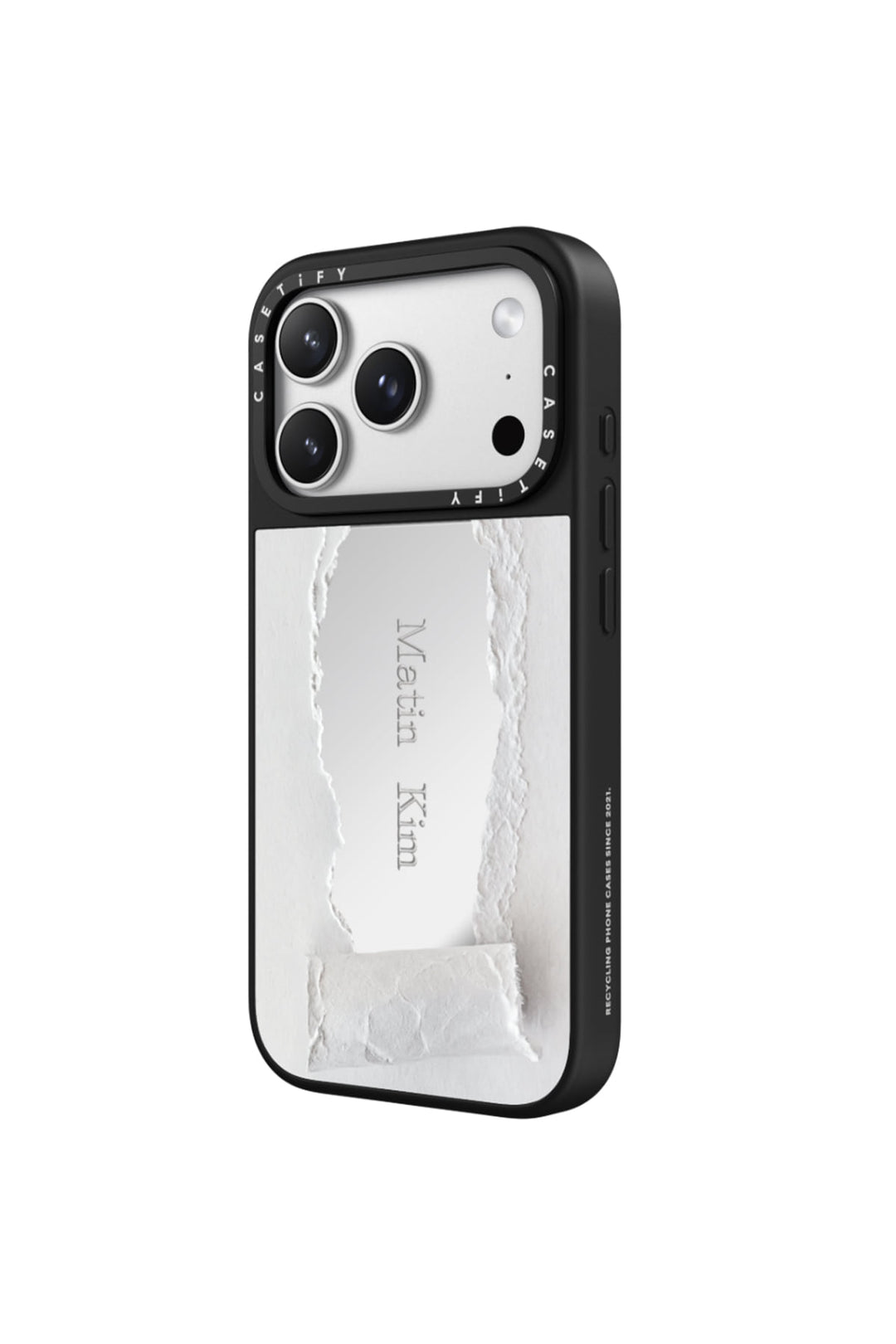 Matin Kim x Casetify Paper Case — Silver