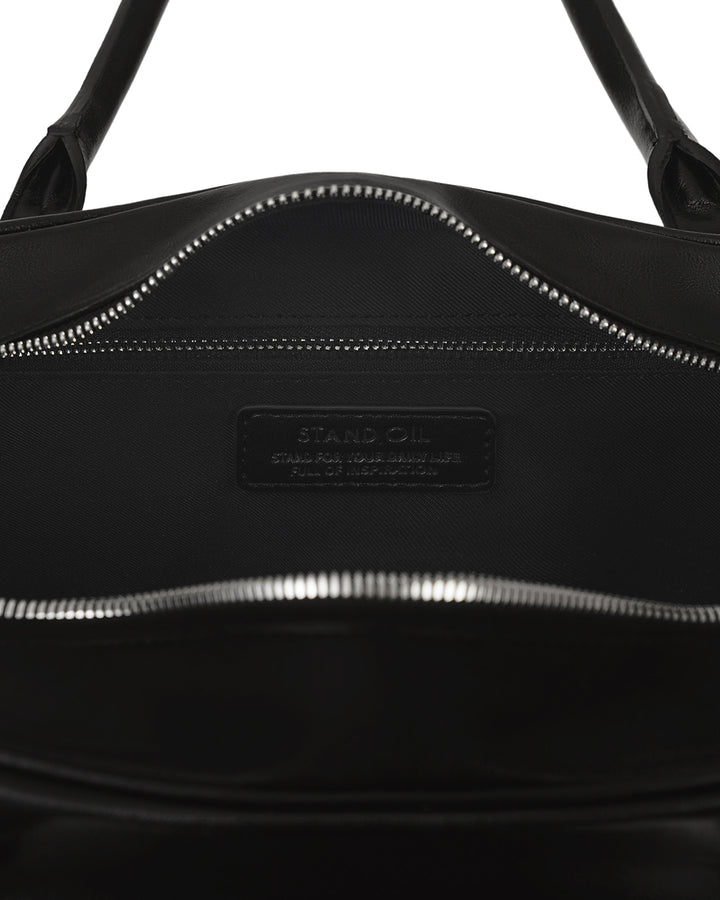 Stand Oil Square Bowling Bag — Black