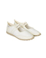 Stand Oil Strap Mary Jane Sneakers — Ivory