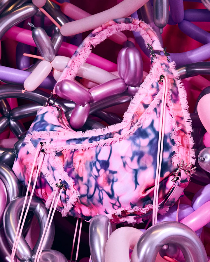 Stand Oil Star Mushy Bag — Pink Barbed Floral