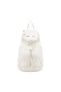 Matin Kim Glossy Packable Backpack — White