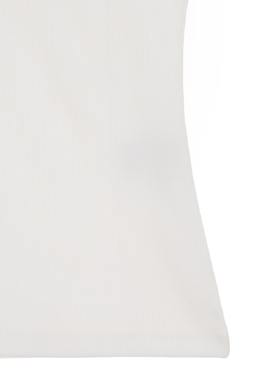 Matin Kim Pintuck Sleeveless Top — White