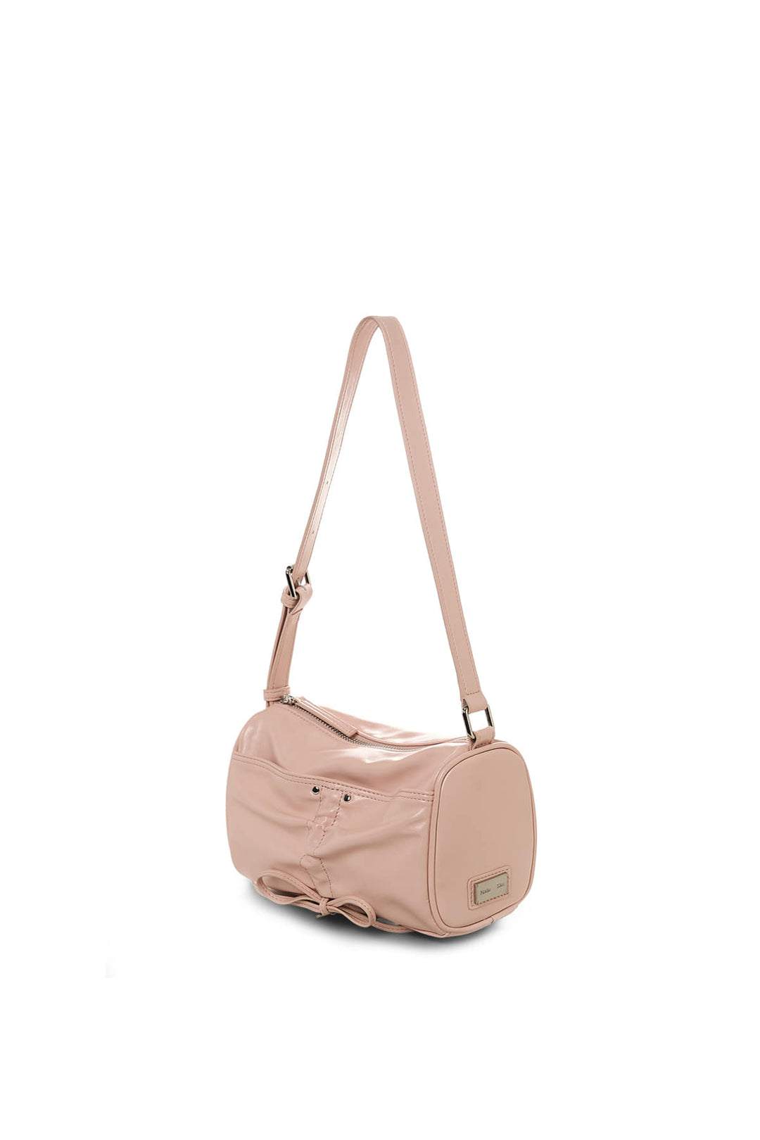 Matin Kim Front Shirring Ribbon Mini Bag — Pink