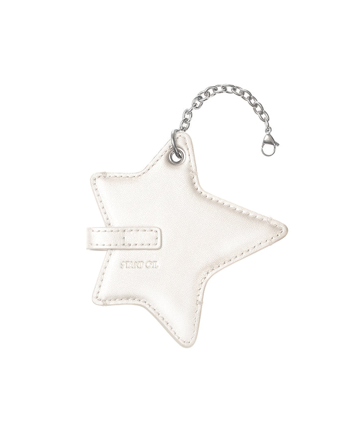 Stand Oil Cosmic Star Keyring — Pearl cream