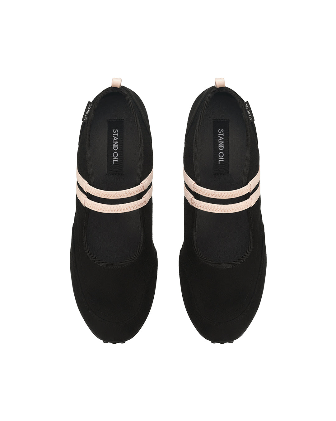 Stand Oil Strap Mary Jane Sneaker — Black Combi
